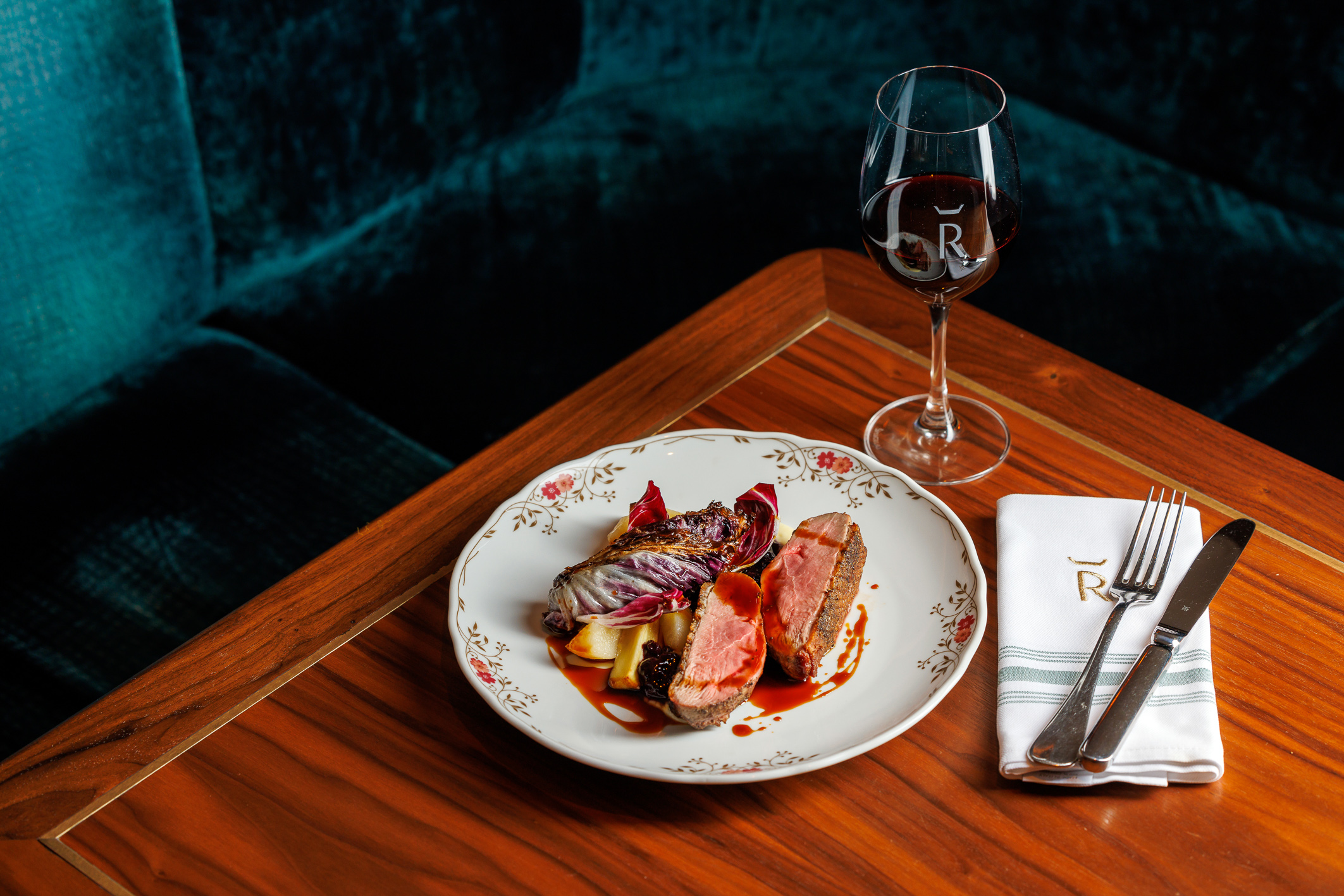 A menu item served at Reign Restaurant, Bar & Bakery at Fairmont Royal York Hotel in Toronto.