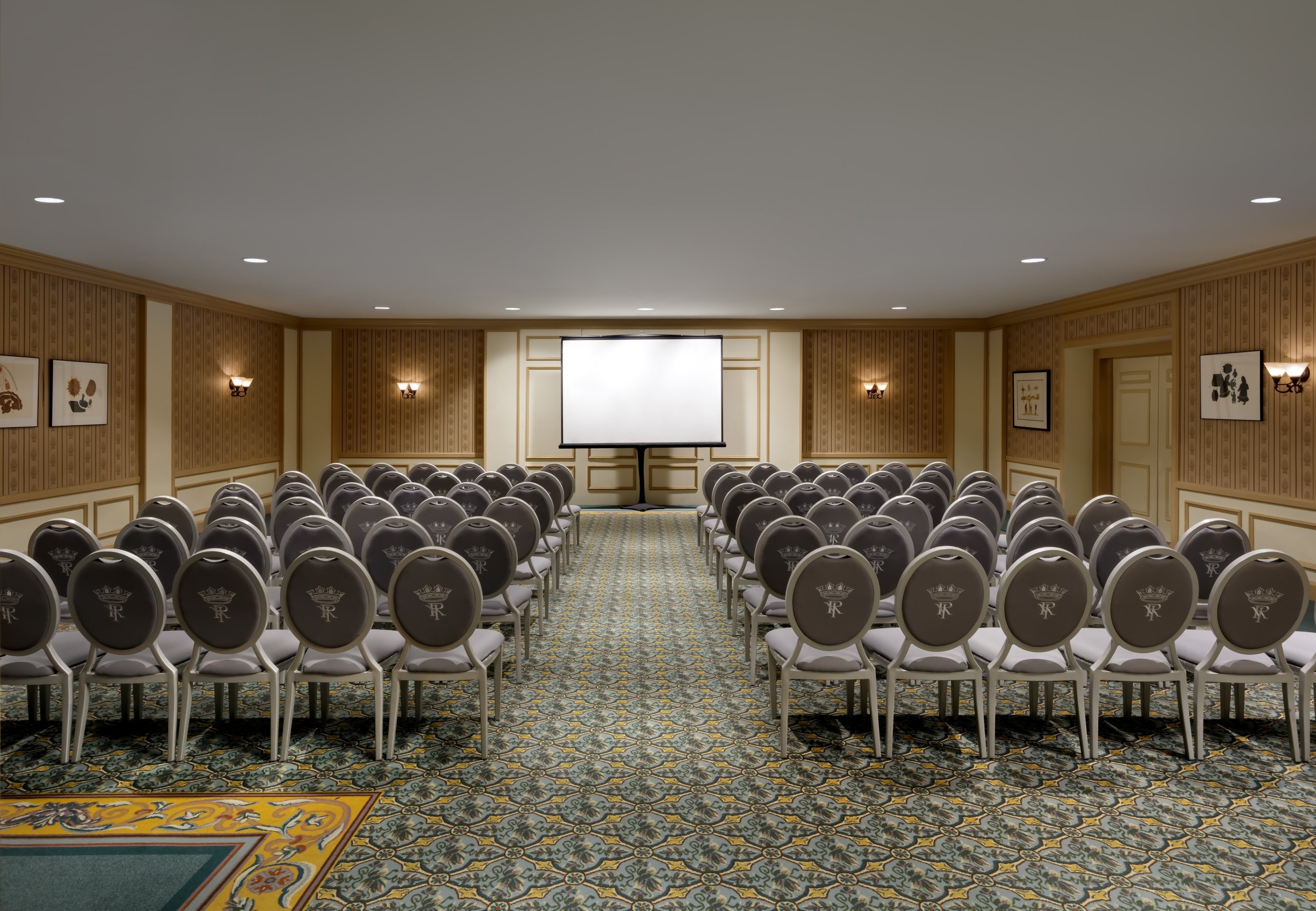 A conference room at Fairmont Royal York Hotel in Toronto