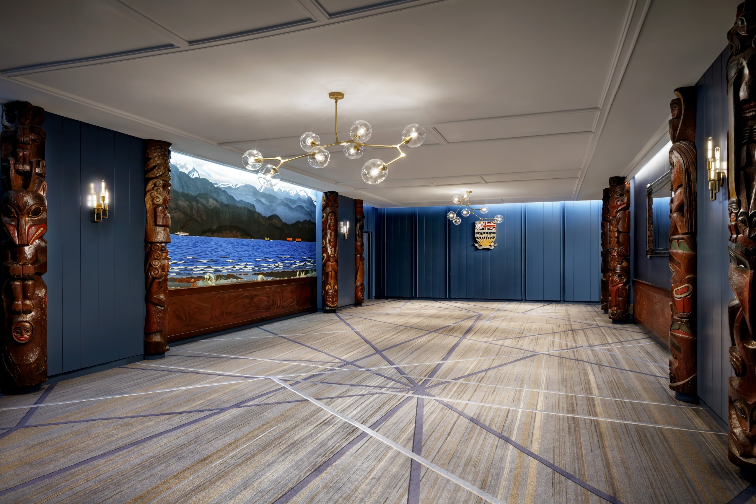 An event room at Fairmont Royal York Hotel in Toronto