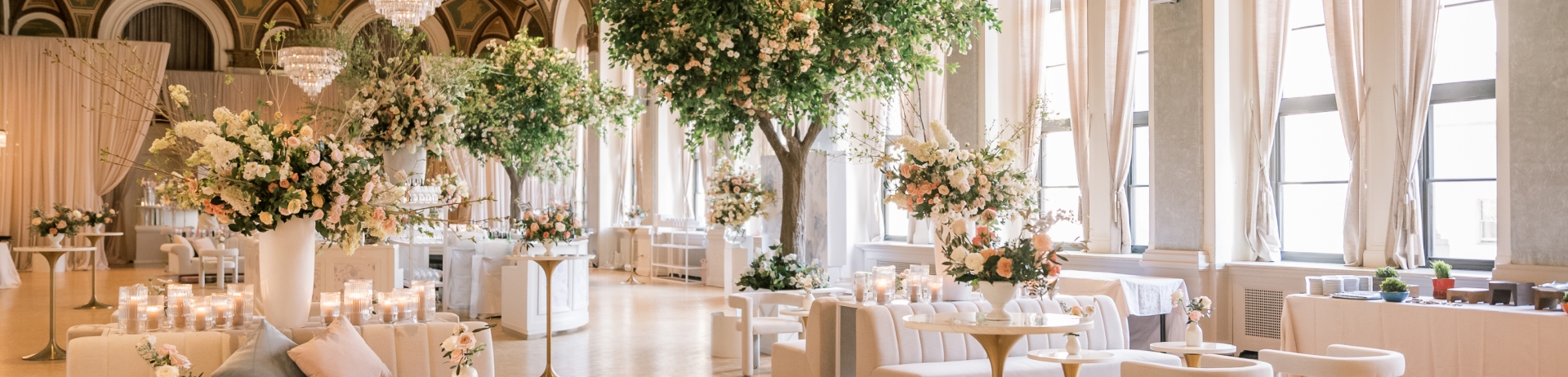 Fairmont Royal York Hotel's ornate ballroom in downtown Toronto.
