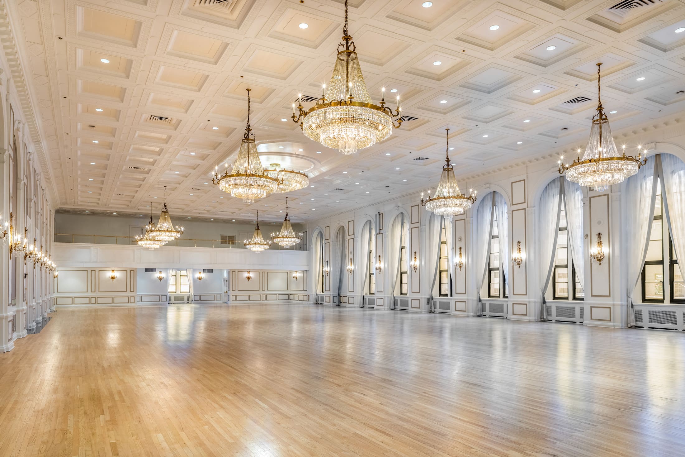 The elegant Concert Hall event space at Fairmont Royal York Hotel in Toronto