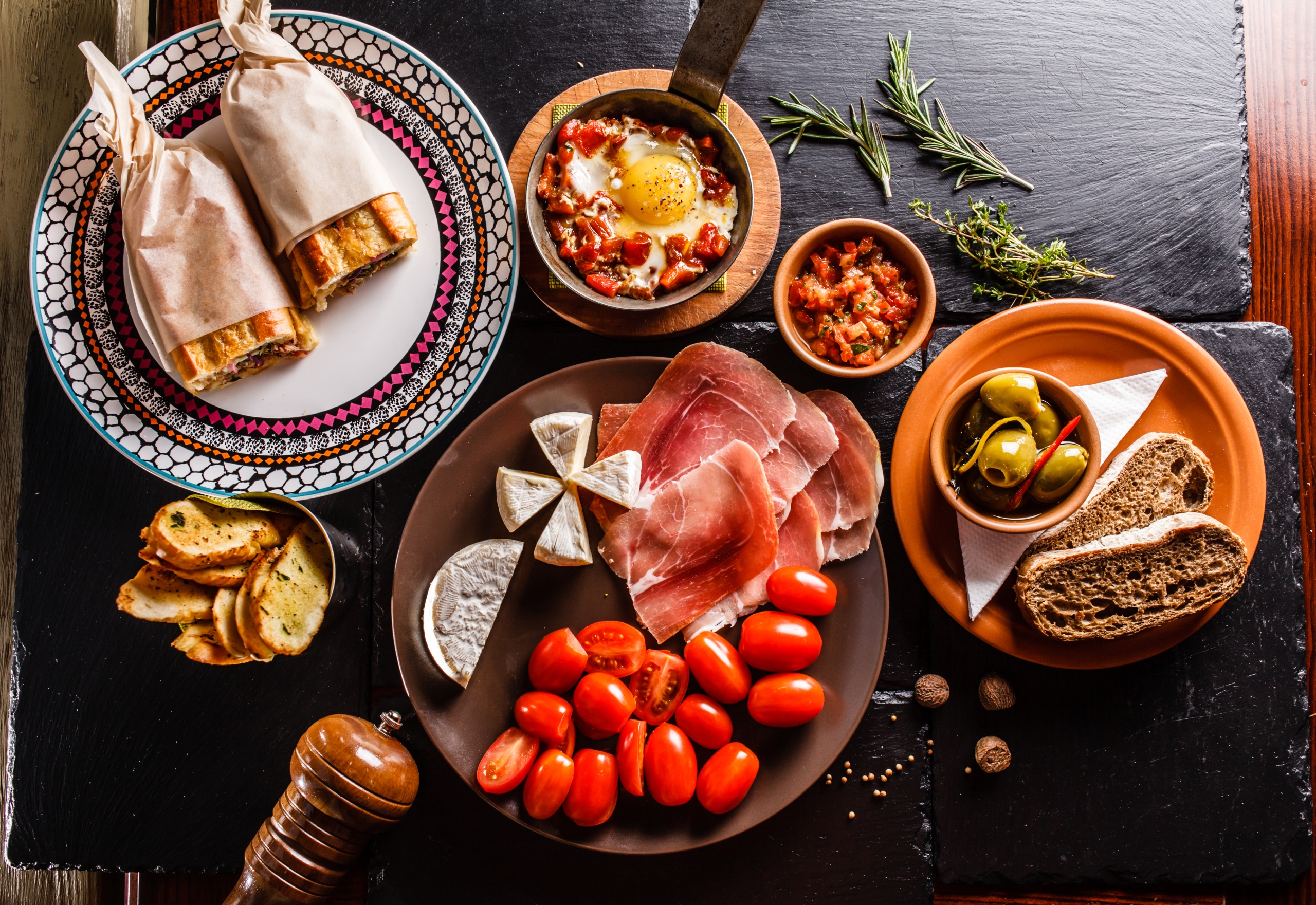 Charcuterie and antipasta