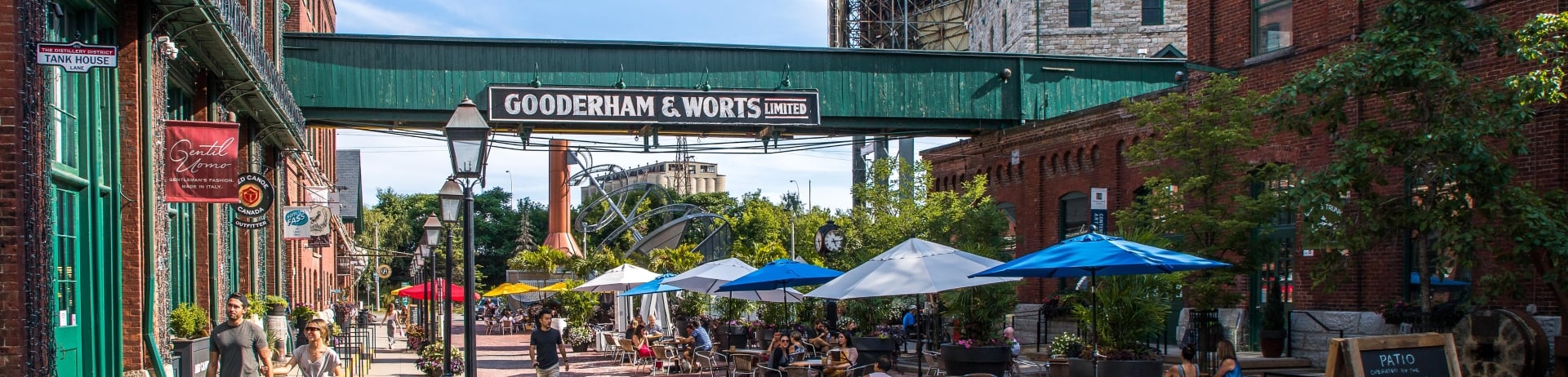 Toronto's historic distillery district
