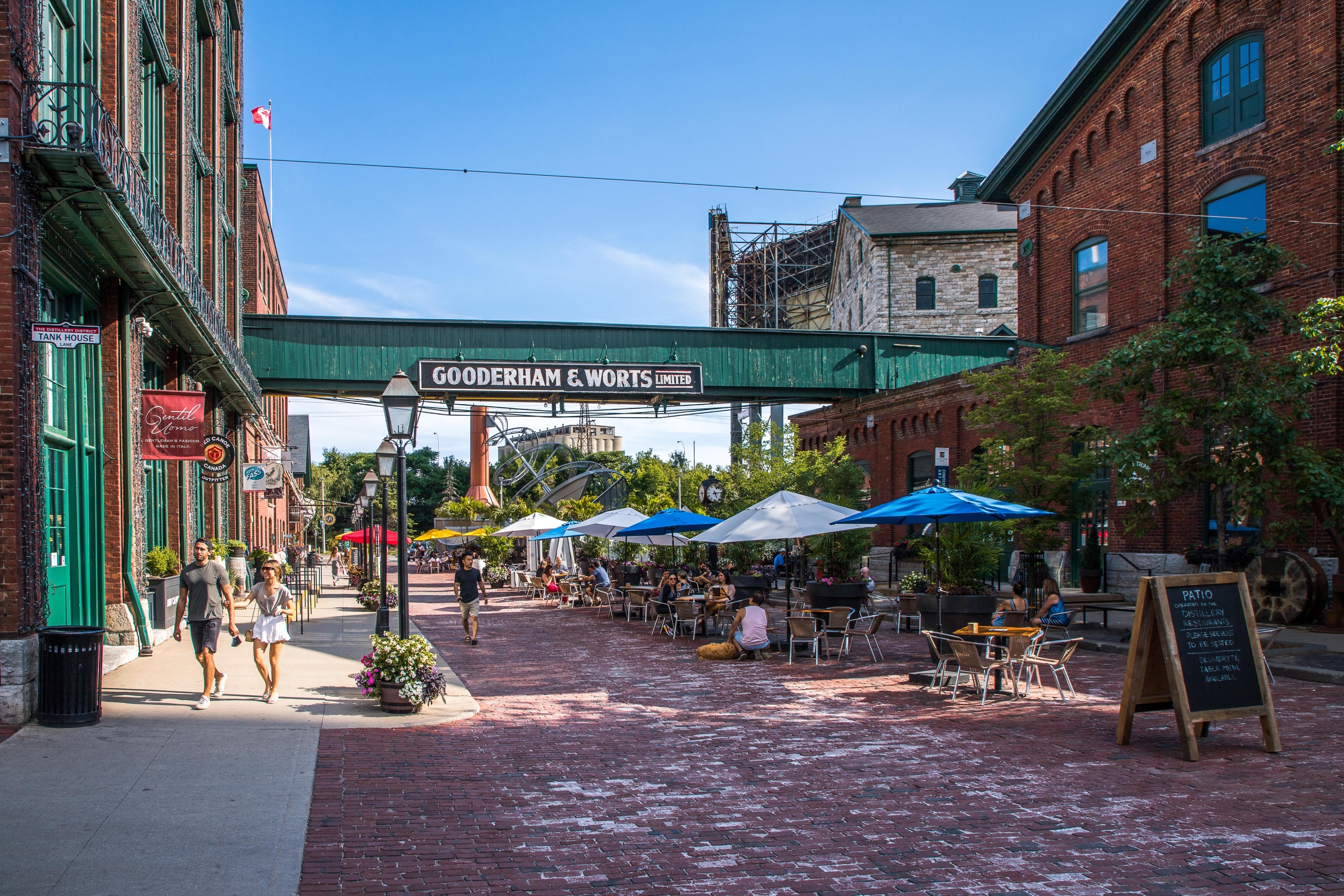 Toronto's historic distillery district