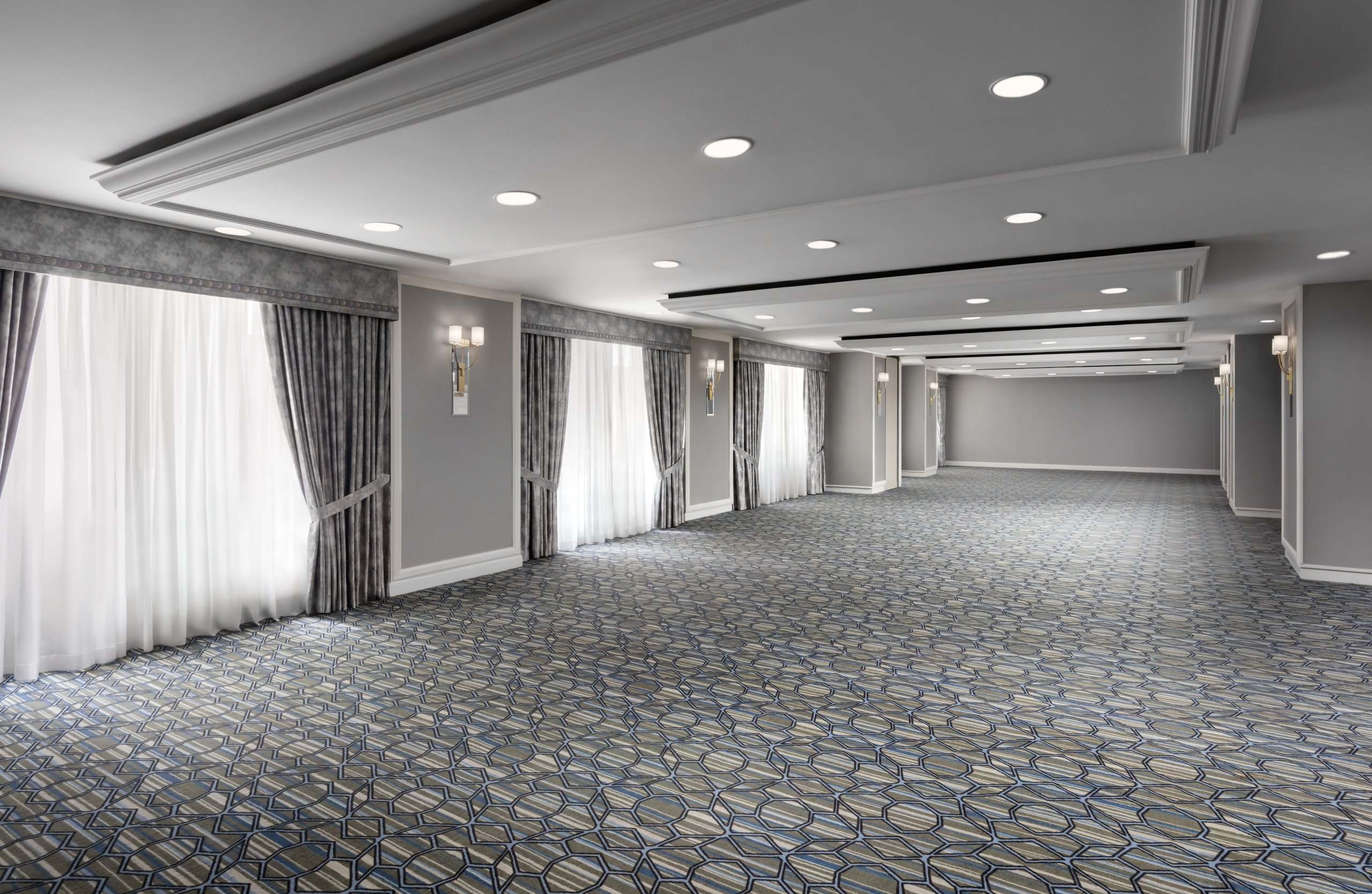 A large event space at Fairmont Royal York in downtown Toronto.