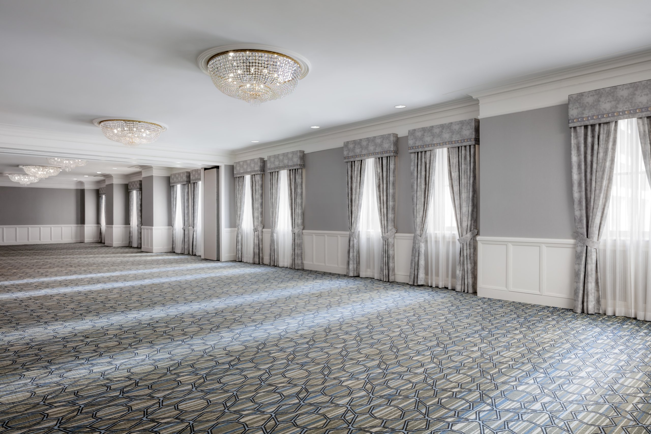 A large event space at Fairmont Royal York in downtown Toronto.