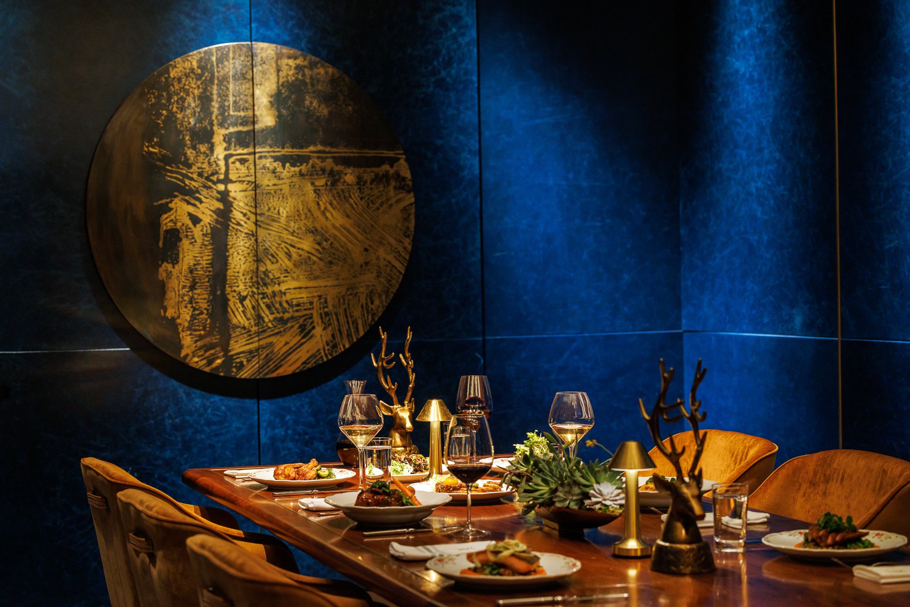 A catered private dining event at Fairmont Royal York Hotel in downtown Toronto.