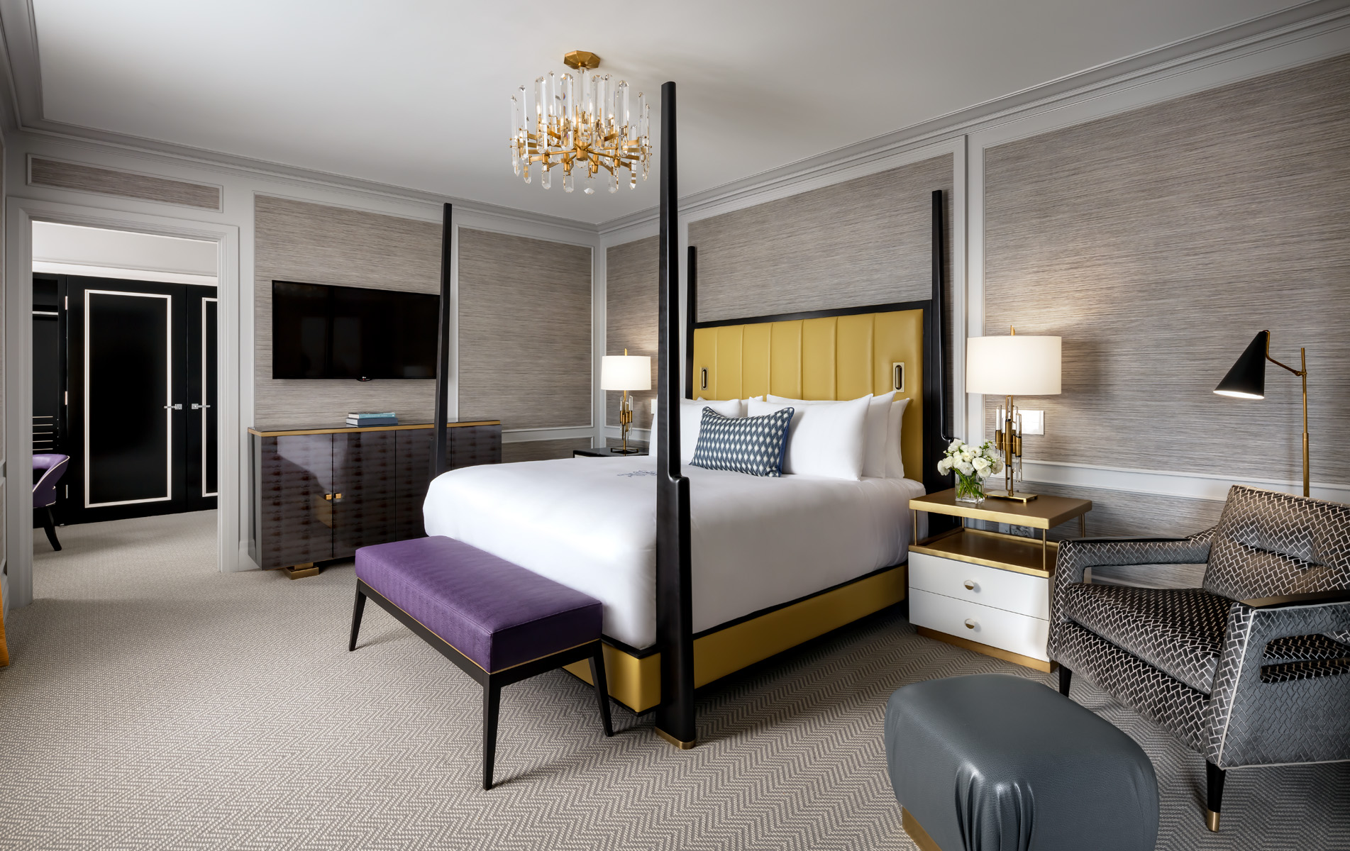 Fairmont Royal York Suite Master Bedroom